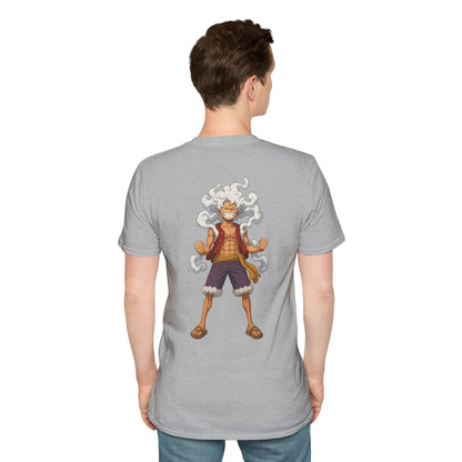Monkey D. Luffy in his Gear 5 “The Sun God Awakens.”