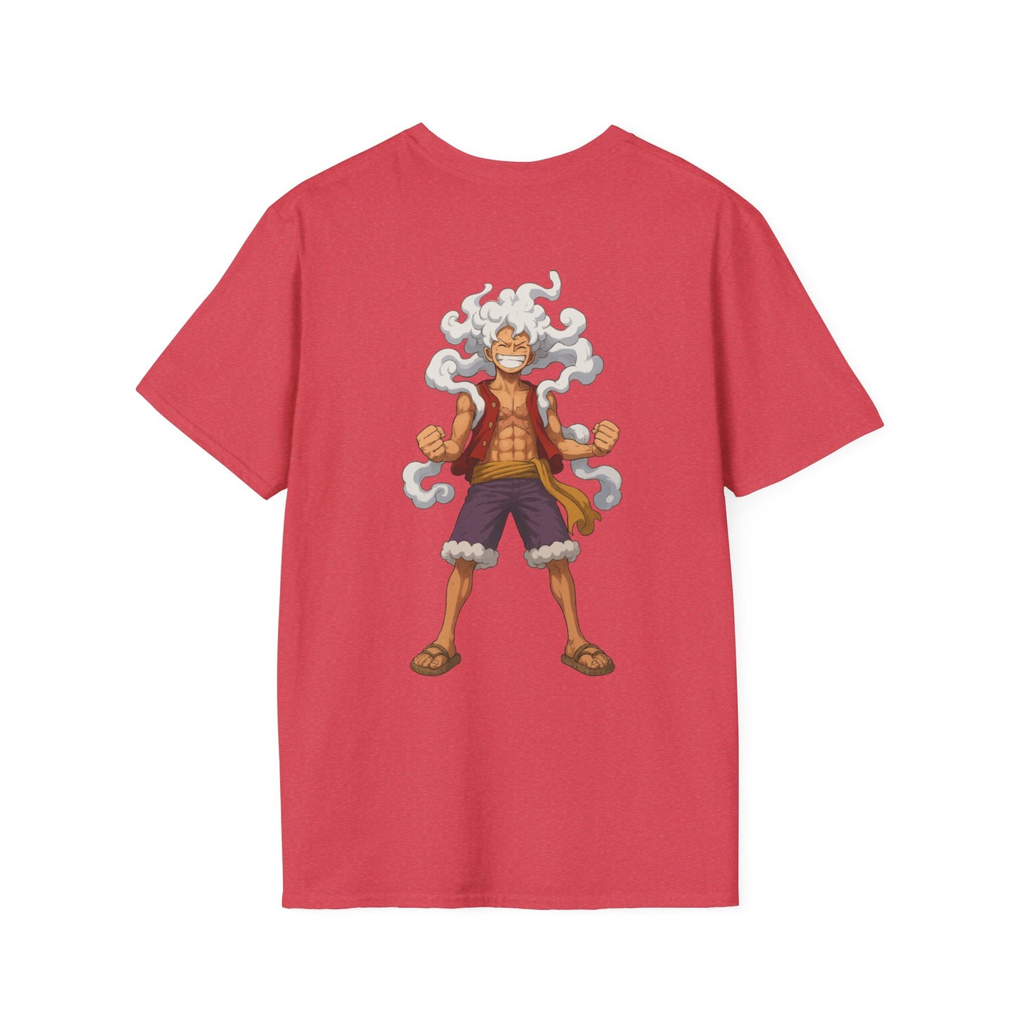 Monkey D. Luffy in his Gear 5 “The Sun God Awakens.”
