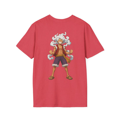 Monkey D. Luffy in his Gear 5 “The Sun God Awakens.”