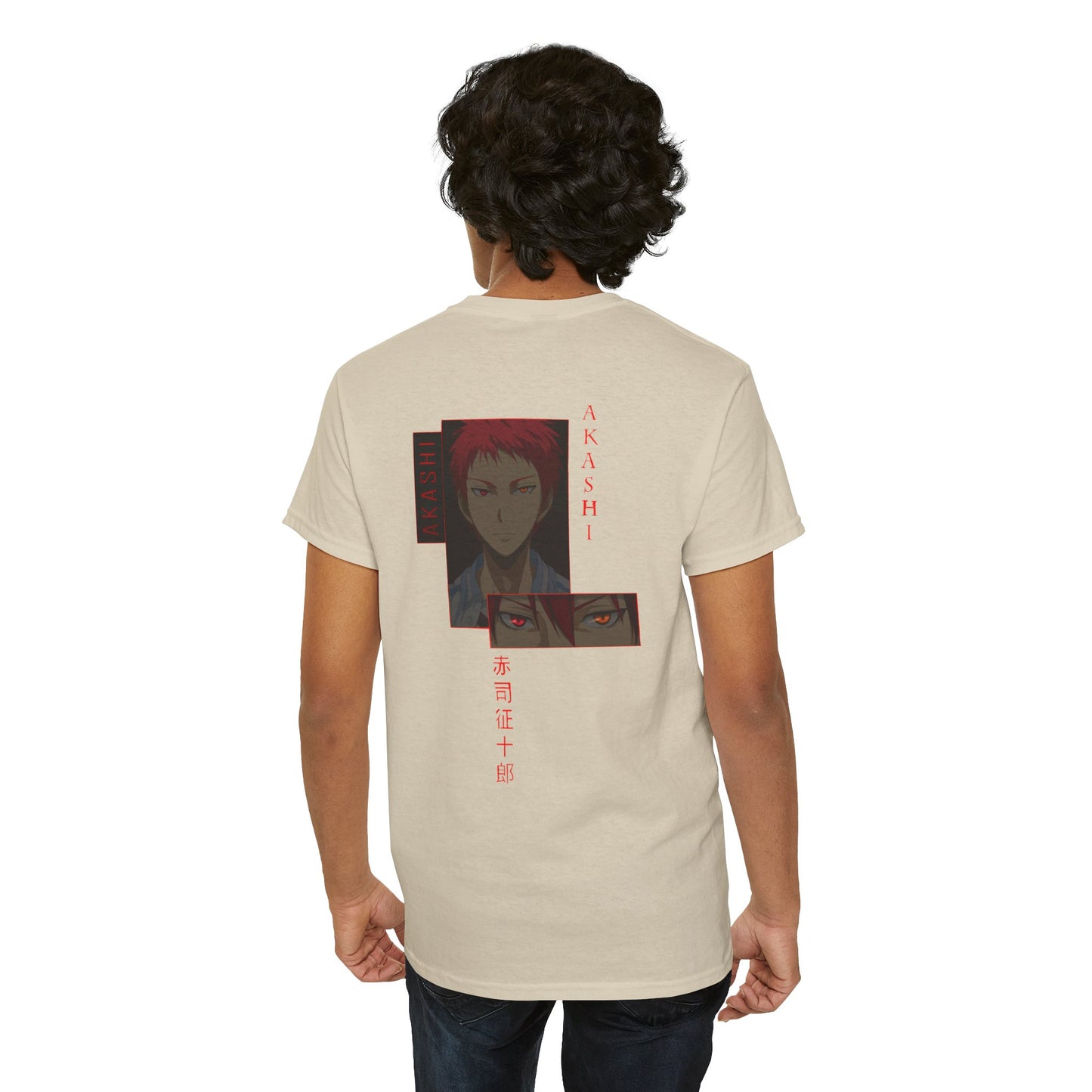 Cool Unisex Heavy Cotton Tee with NVRB Design, Casual T-Shirt, Streetwear Top, Gift for Anime Fans, Everyday Fashion