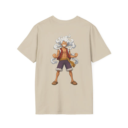 Monkey D. Luffy in his Gear 5 “The Sun God Awakens.”