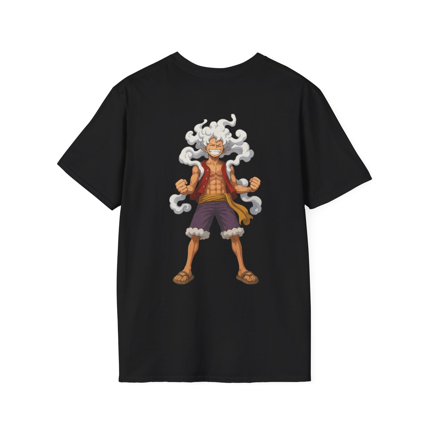 Monkey D. Luffy in his Gear 5 “The Sun God Awakens.”
