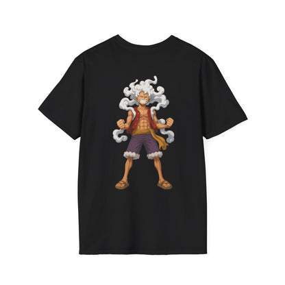 Monkey D. Luffy in his Gear 5 “The Sun God Awakens.”