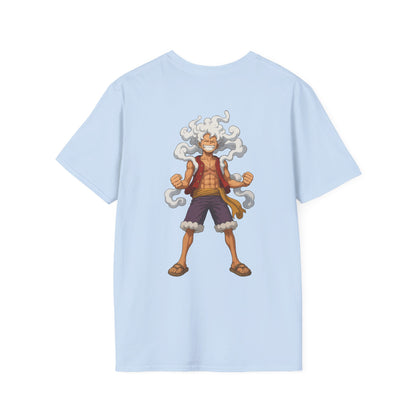 Monkey D. Luffy in his Gear 5 “The Sun God Awakens.”