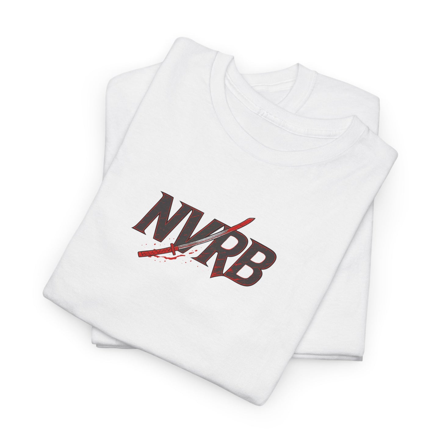 Anime-Inspired Graphic Tee, NVRB Design, Unisex Cotton Shirt, Casual Wear, Gift for Fans, Streetwear, Everyday Style