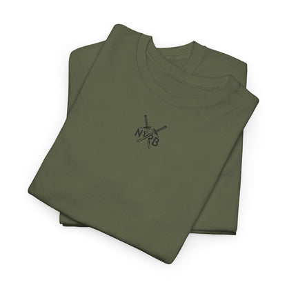Plain Military Green T-Shirt For Custom Designs